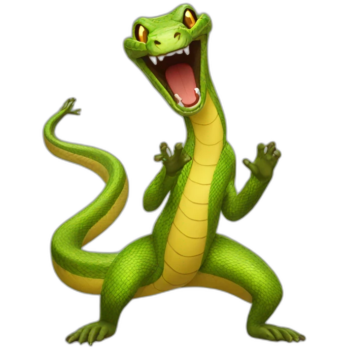 Snake dance emoji
