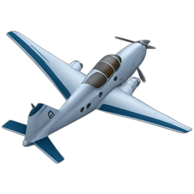 Avion furtif emoji