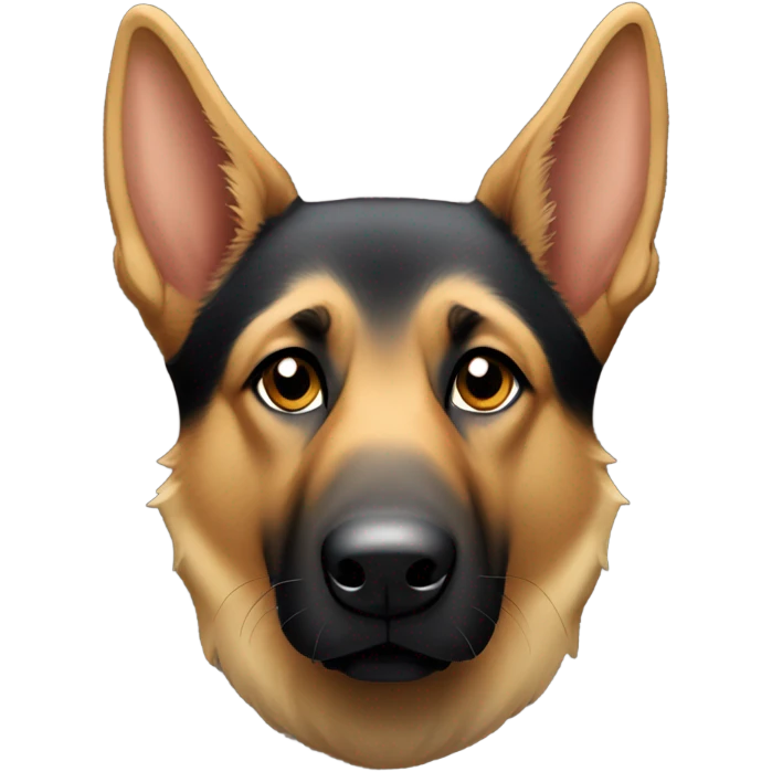 German shepherd  emoji