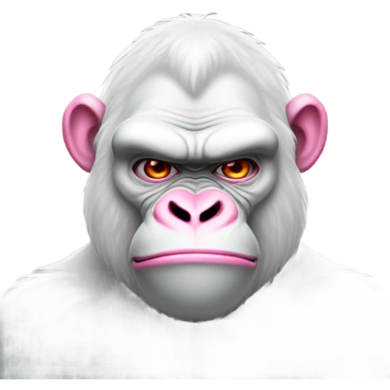 giant albino gorilla  emoji