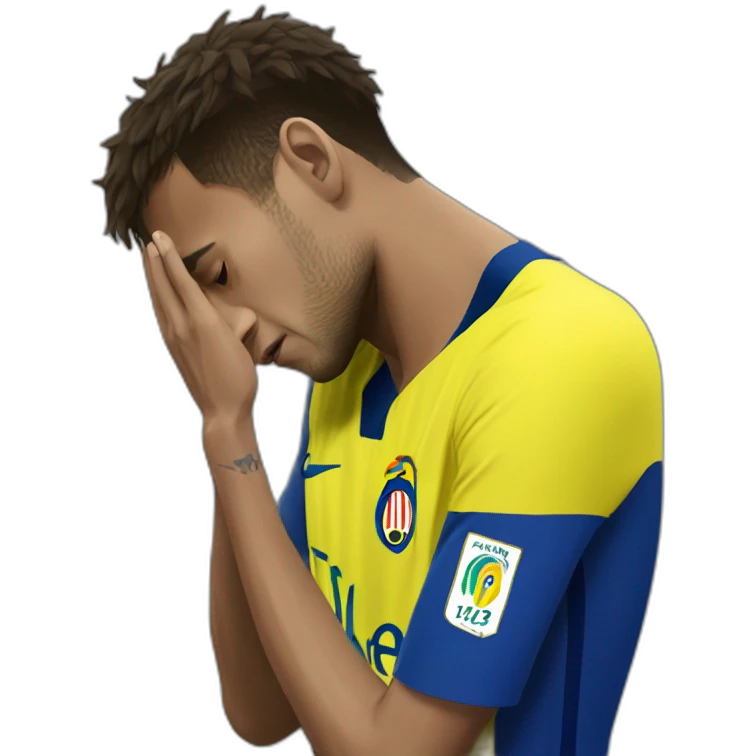 sad neymar emoji