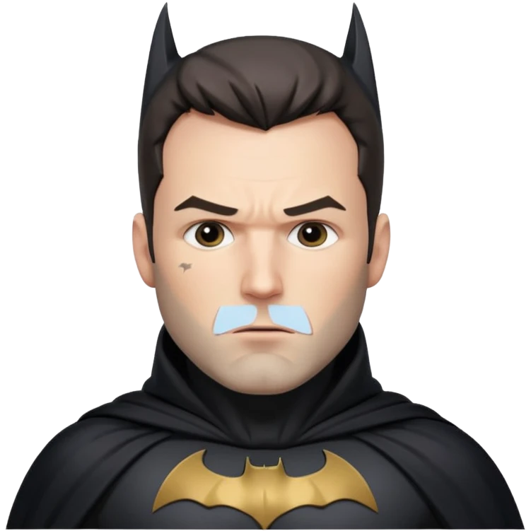 ben affleck batman emoji
