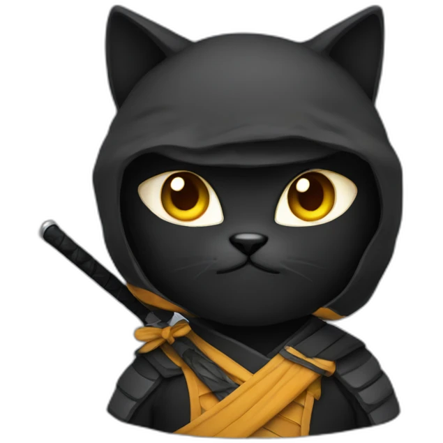 cat ninja emoji