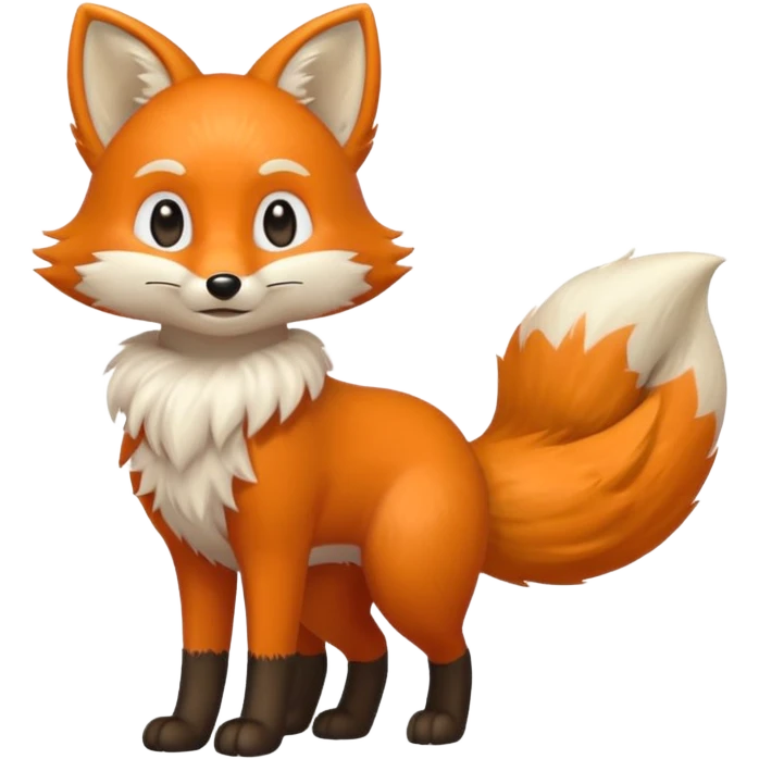 Tails the fox emoji