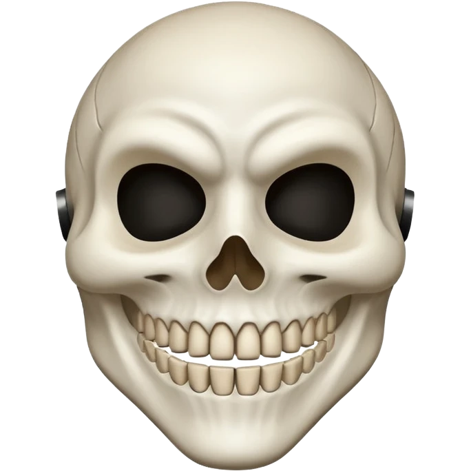Spooky bones Mask emoji