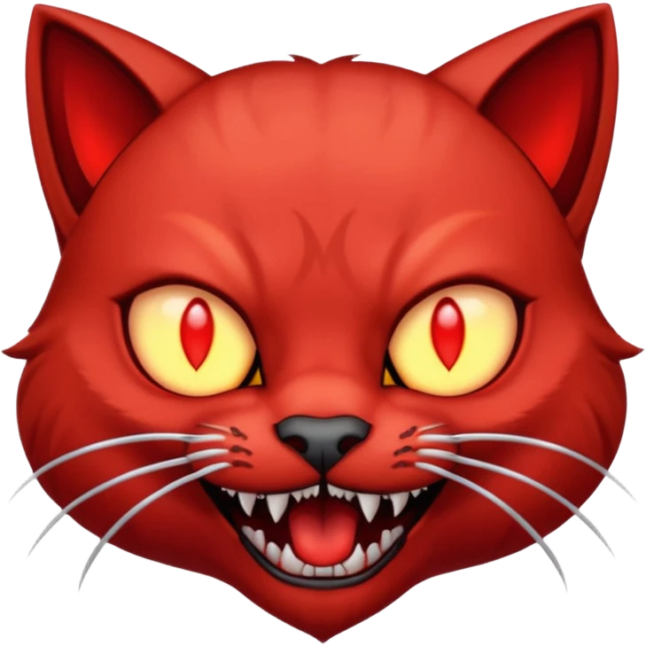  red vampire cat emoji