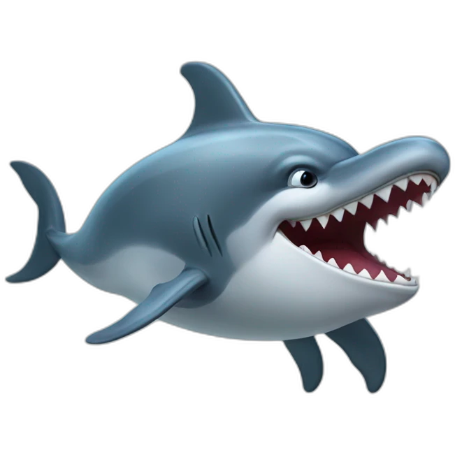 Angry Dolphin emoji
