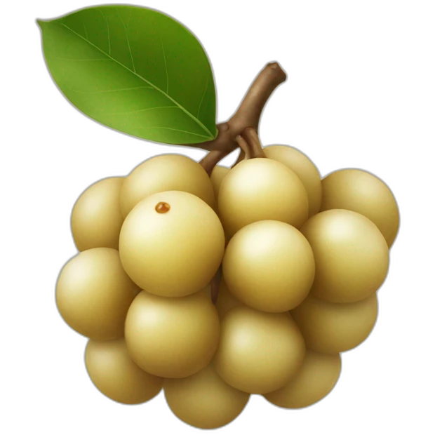 longan fruit emoji