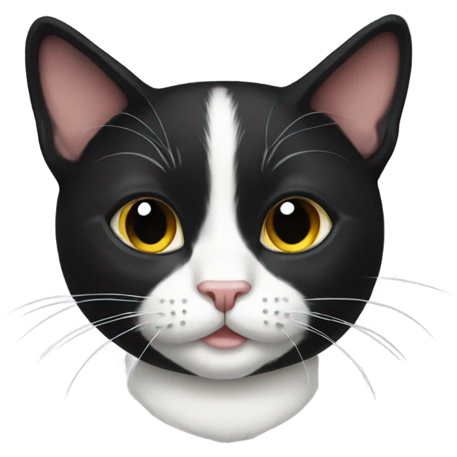 tuxedo cat emoji