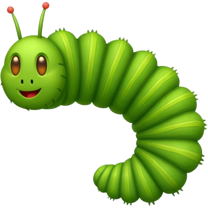 caterpillar emoji