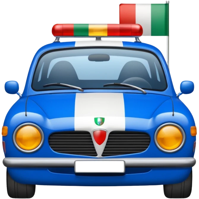 crea auto di servzio polizia penitenziaria  emoji