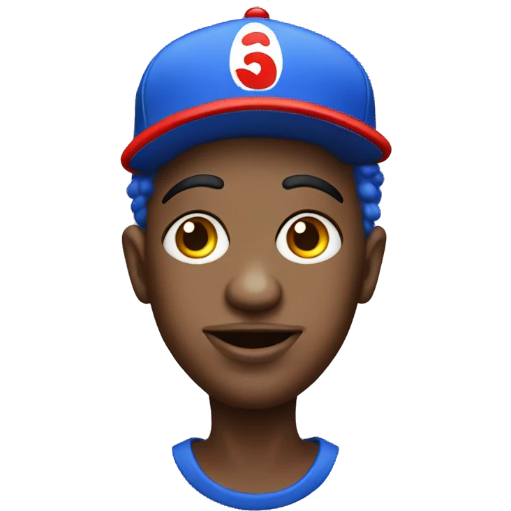  clown with maga red baseball cap emoji