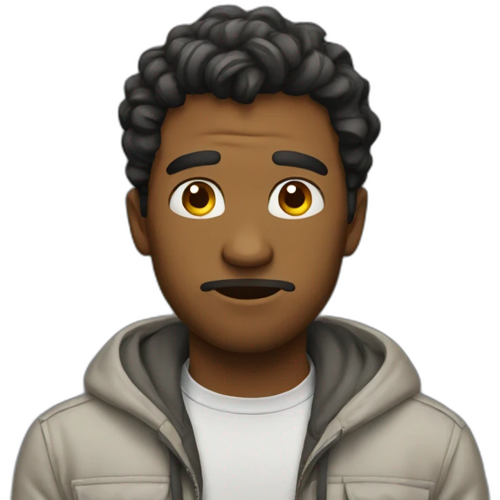 guy with problems emoji
