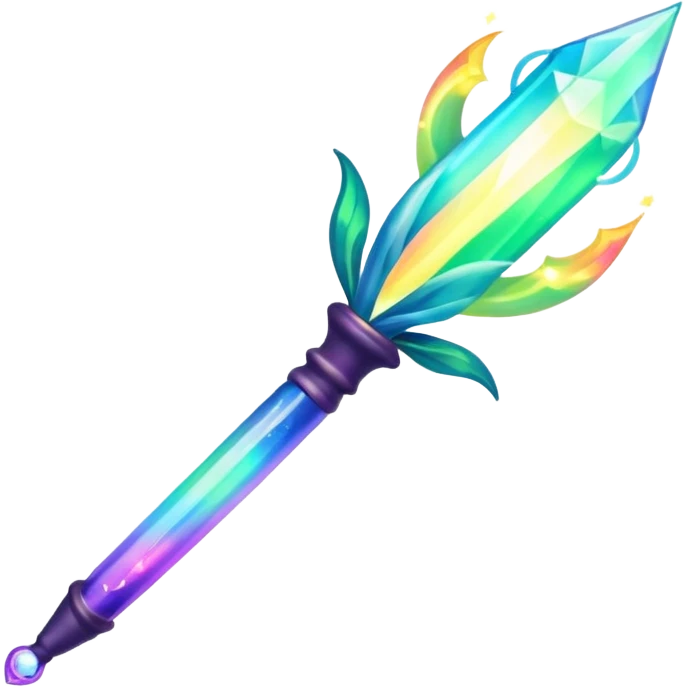 Aurora Borealis Wand emoji