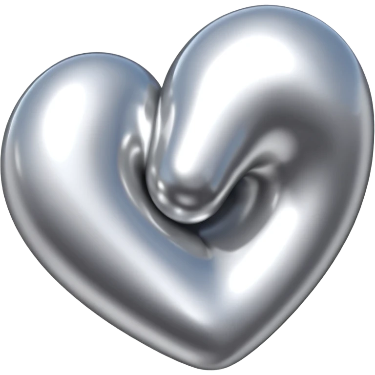 abstract parted forms, liquid silver chrome, sensual tension, erotic minimalism emoji