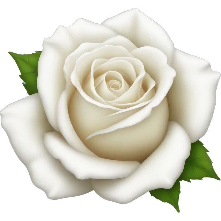 white rose emoji