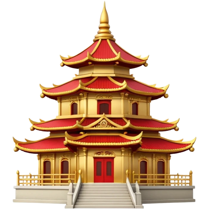 pagoda style temle emoji