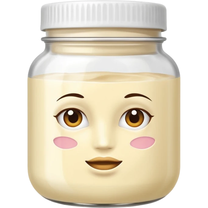 hair mask in a jar emoji