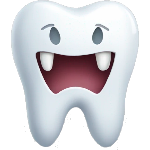 tooth emoji