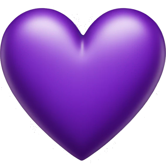 purple heart emoji