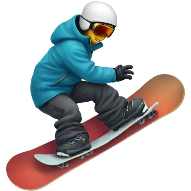 Snowboard emoji