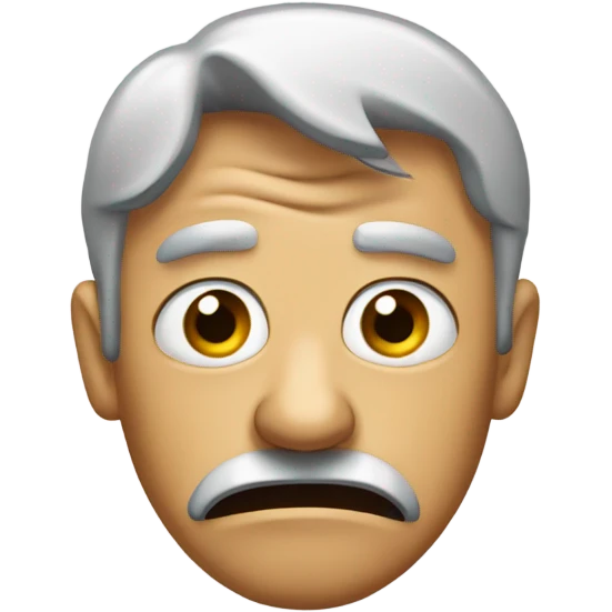 A ugh face emoji