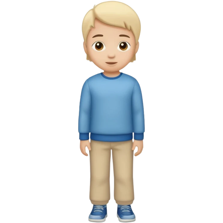 kinder kid full body emoji