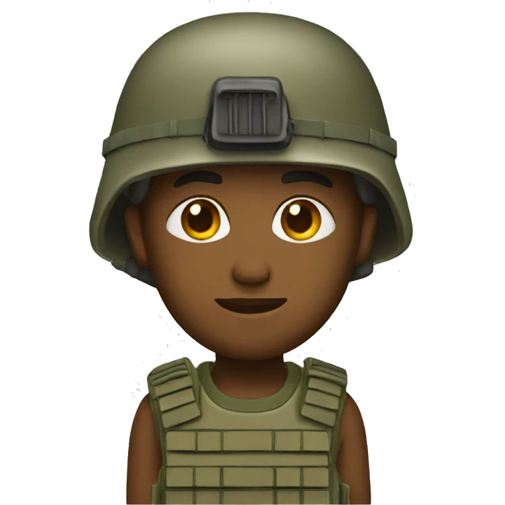 Make a soldier emoji emoji