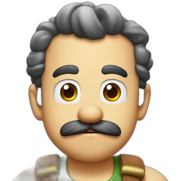 Mario fait dodo emoji