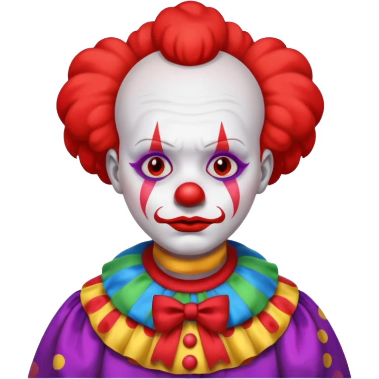 sad clowns emoji