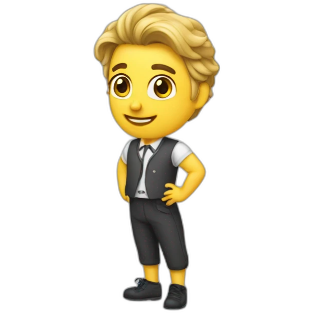 O pisica dansatoare emoji