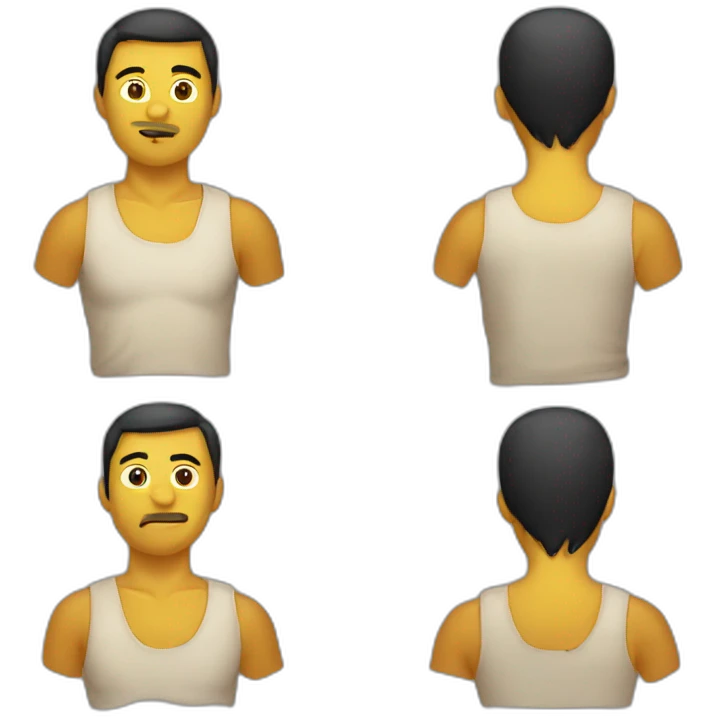 kanak-man-tee-shirt emoji