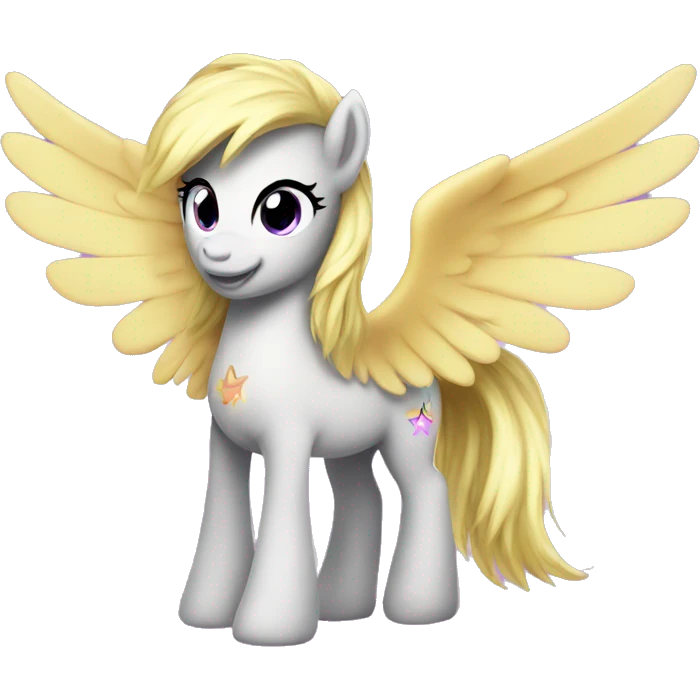 My little pony with wings emoji