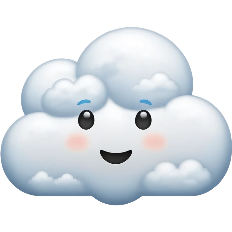 Forma de Nube emoji