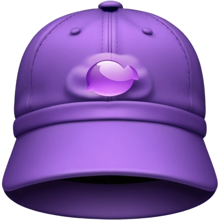 Purple hat emoji