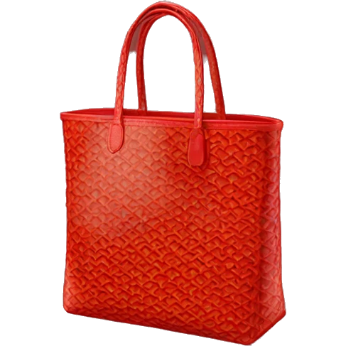 red goyard tote bag emoji