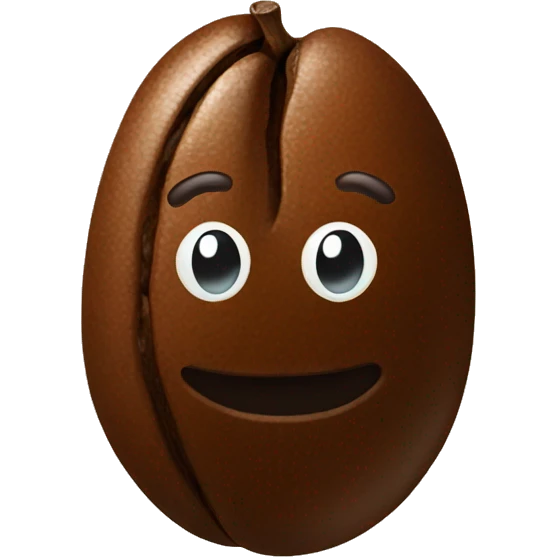 coffee bean emoji