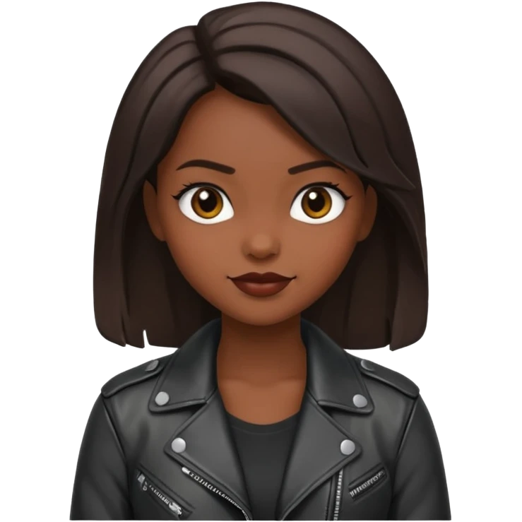 A cute baddie girl emoji