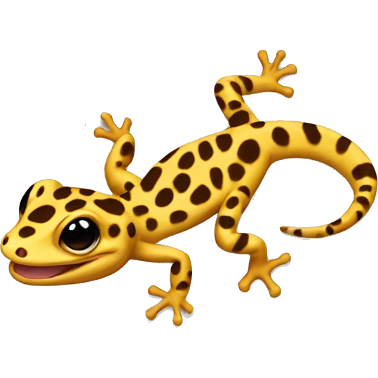 Leapord gecko’s  emoji