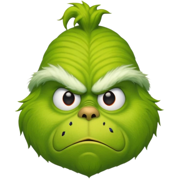 The grinch emoji