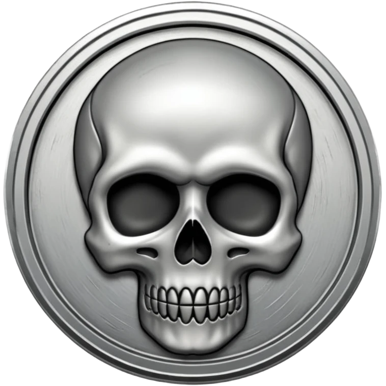 skull coin emoji