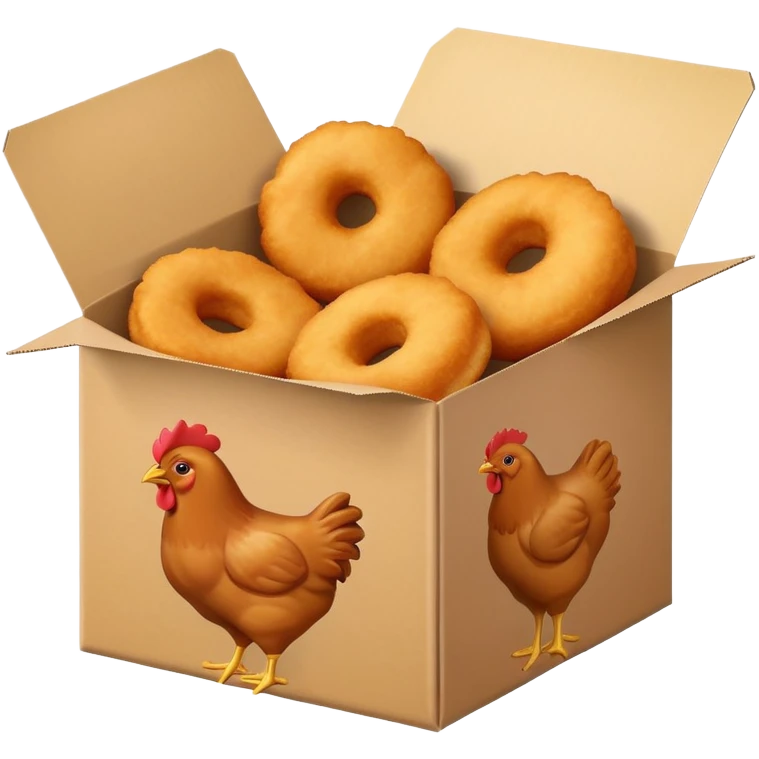 chicken mcnuggets in a box emoji