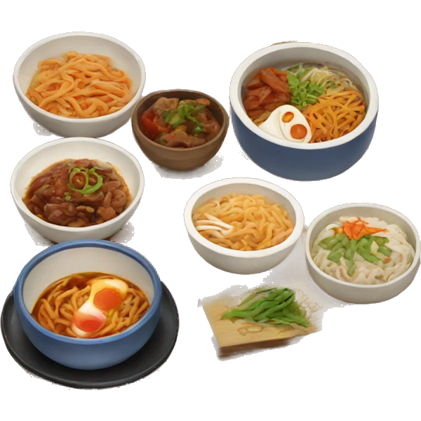 Korean food  emoji