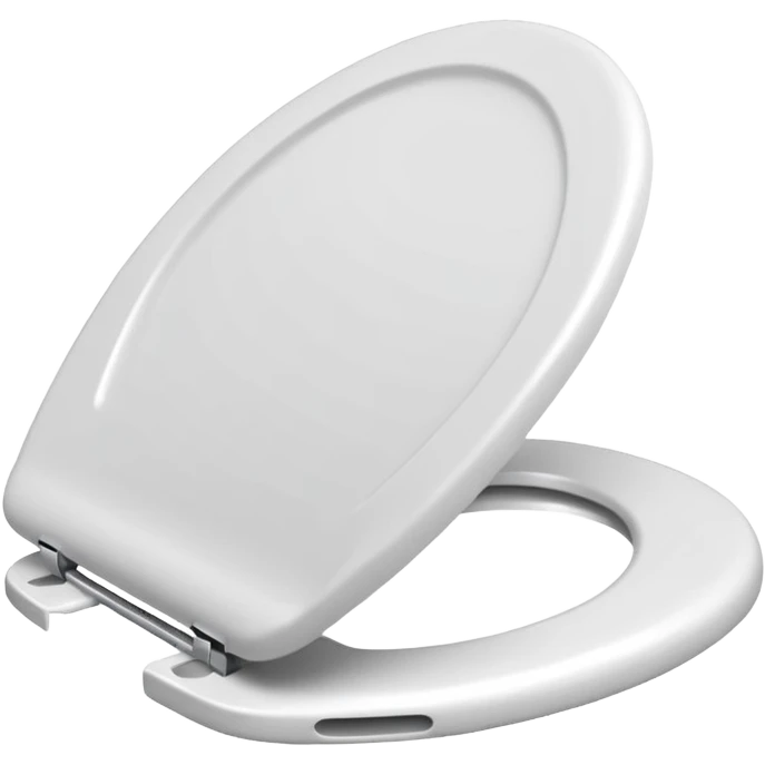 Disposable polythene Toilet seat cover emoji