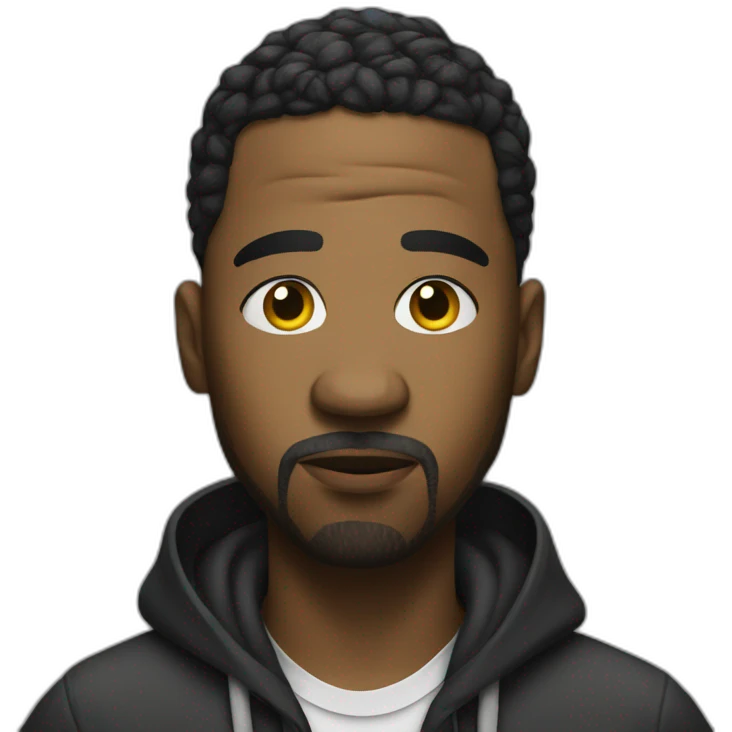 Not sure sceptical rapper emoji