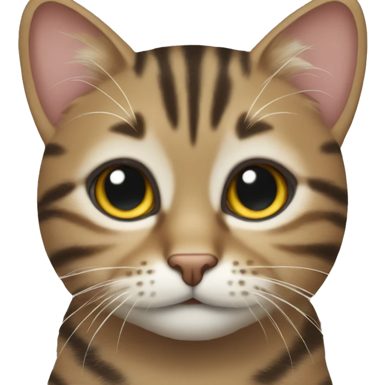 tabby little cat  emoji