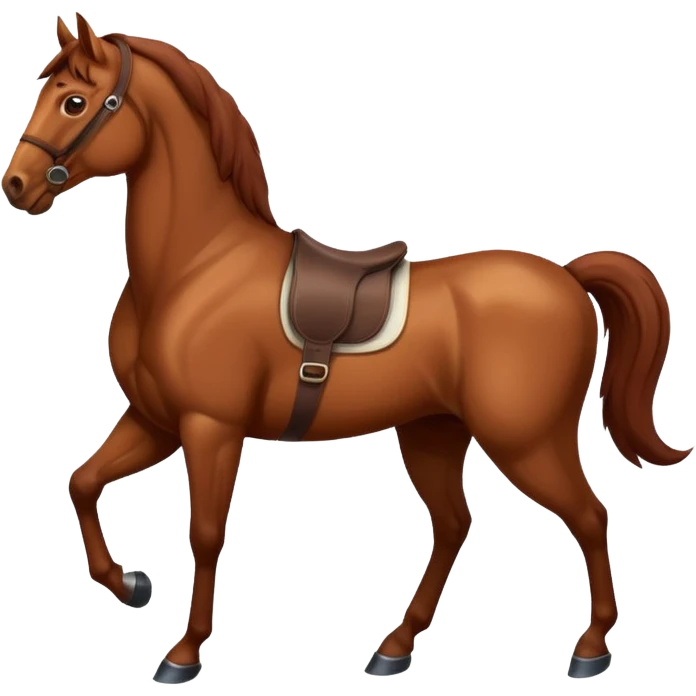 Brown horse emoji
