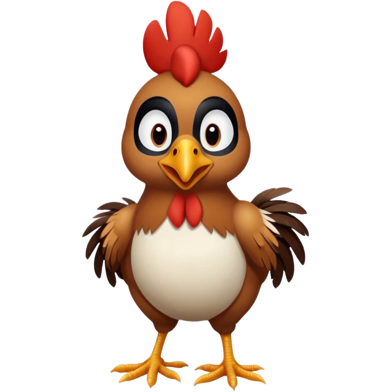 Hei hei chicken disney emoji