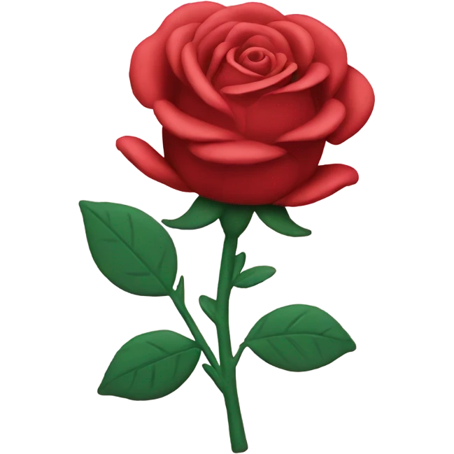 rose toy emoji