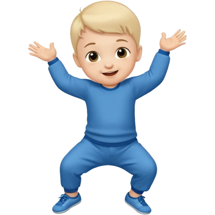 dance small baby boy emoji